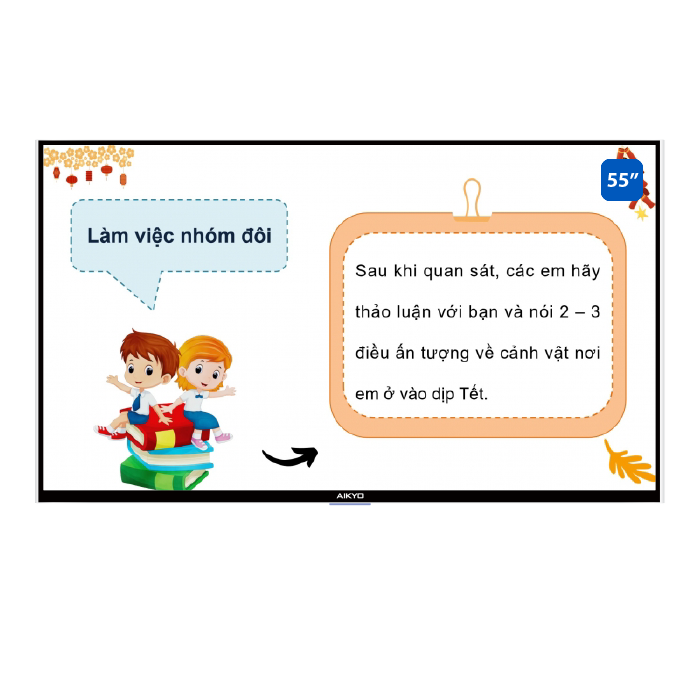 Màn hình hiển thị chuyên dụng Aikyo ASD-G55UHD